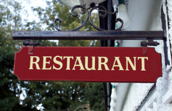 sign restaurant